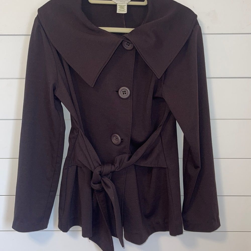 ORVIS brown button up jacket size small